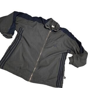 vintage Adidas 90's insulated windbreaker track jacket large